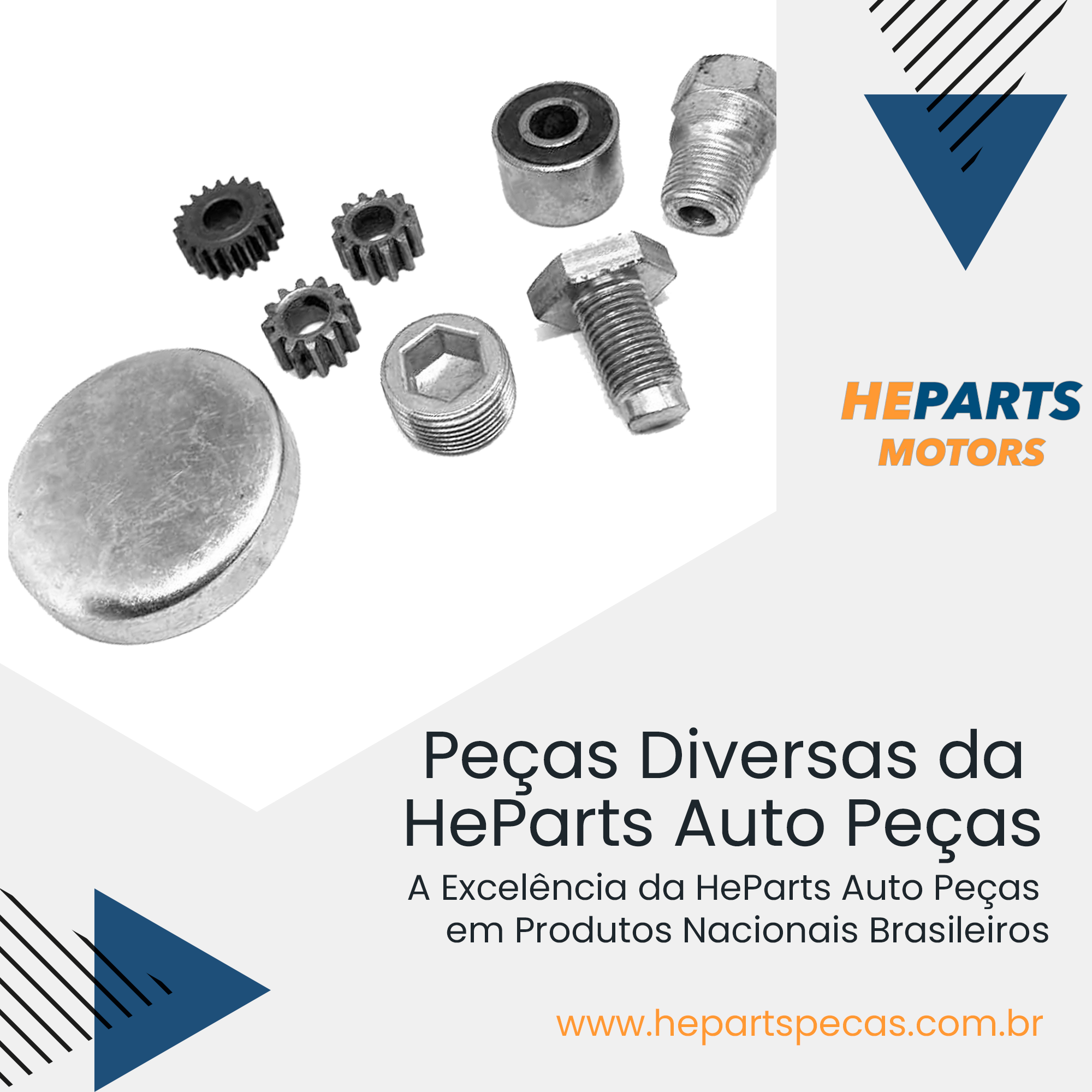 Peças Diversas da HeParts Auto Peças: Qualidade em Peças Nacionais